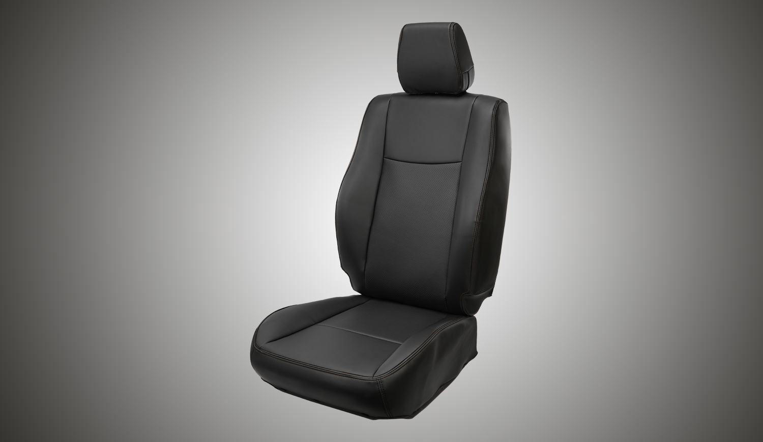 Hyundai SANTRO XCLUSIVE Artificial Leather Seat Covers (Black /Black)