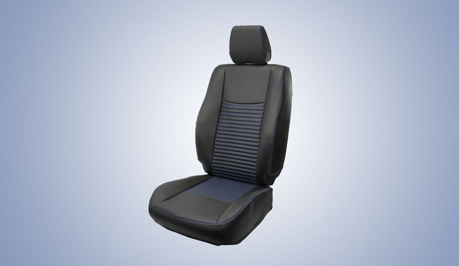 Datsun Redi Go XCLUSIVE+ Artificial Leather Seat Covers (Black /Black)